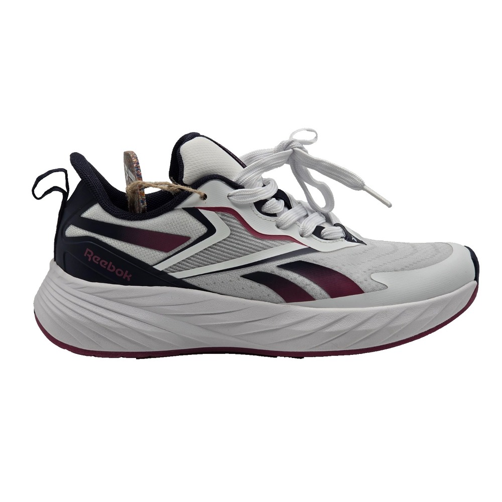 Reebok Verse Women Size 7 White Dark Blue Pink Running Shoes AR30283W-WDP